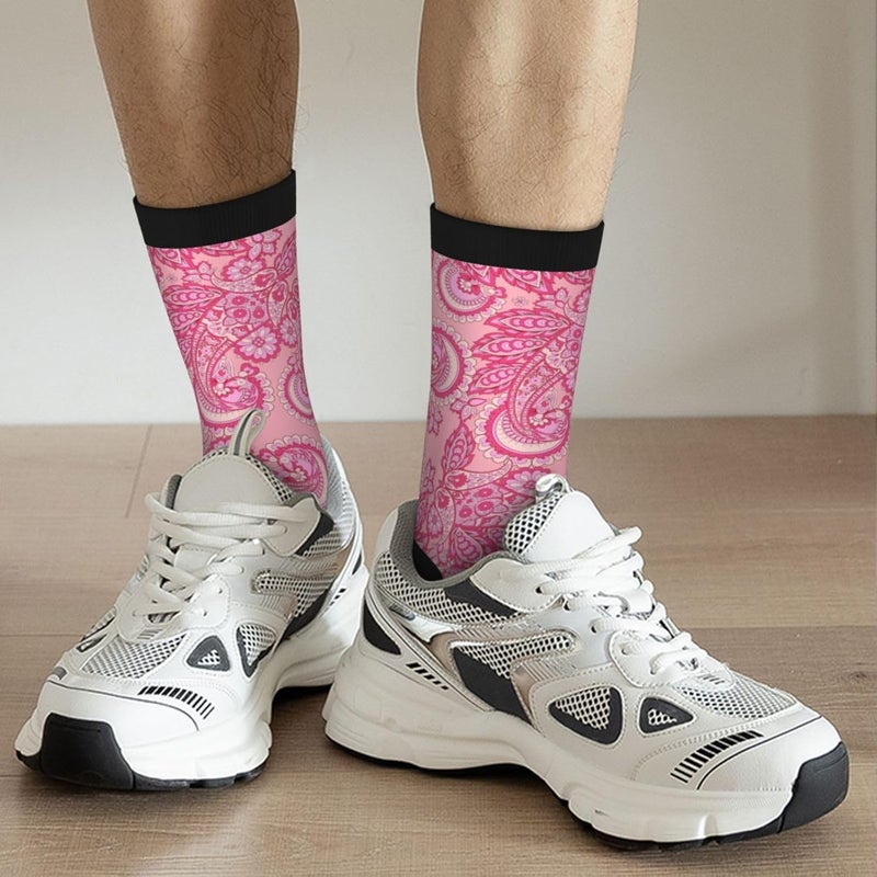 Poream Novelty Funny Crew Socks, Cool Breathable Dress Socks Gift For Men Women - Image 4